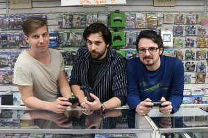 BRIAN BAKER/TOWN CRIER TAKING CONTROL OF THE SITUATION: The Gamerama guys, from left Jordana Kennington, Will Meulenbelt and Nikola Gvozden, are getting ready for a move to new digs up the street, at 2470 Yonge St.
